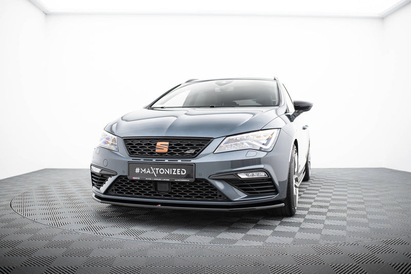 Maxton Design Front Diffuser V.1 Seat Leon Cupra / FR Mk3 FL