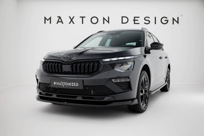 Maxton Design Front Diffusor V.1 Skoda Kamiq Monte Carlo Mk1 Facelift
