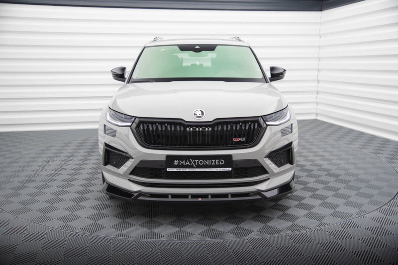 Maxton Design Front Diffuser V.1 Skoda Kodiaq RS Mk1 Facelift