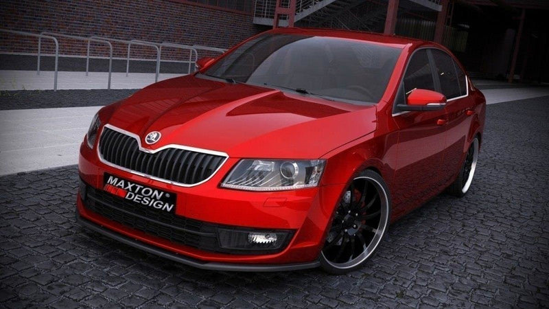 Maxton Design Front Diffuser V.1 Skoda Octavia Mk3
