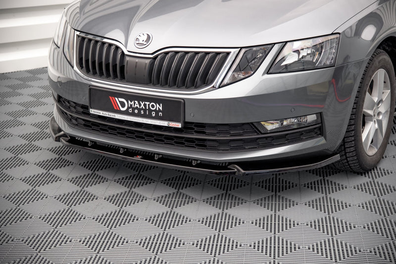 Maxton Design Front Diffuser V.1 Skoda Octavia Mk3 Facelift