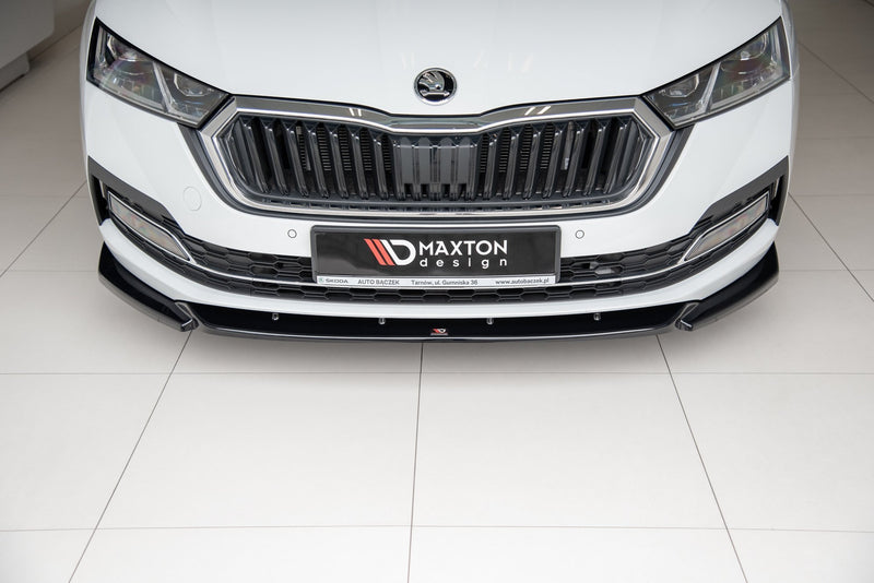 Maxton Design Front Diffusor V.1 Skoda Octavia Mk4