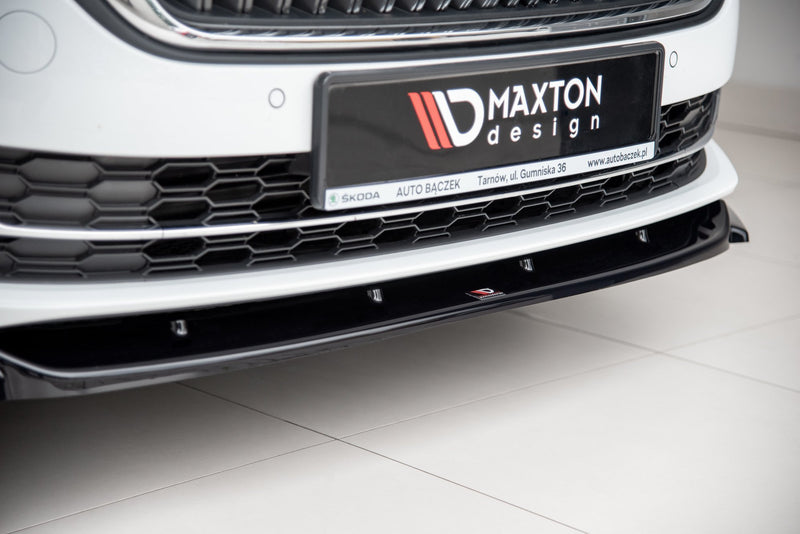 Maxton Design Front Diffusor V.1 Skoda Octavia Mk4