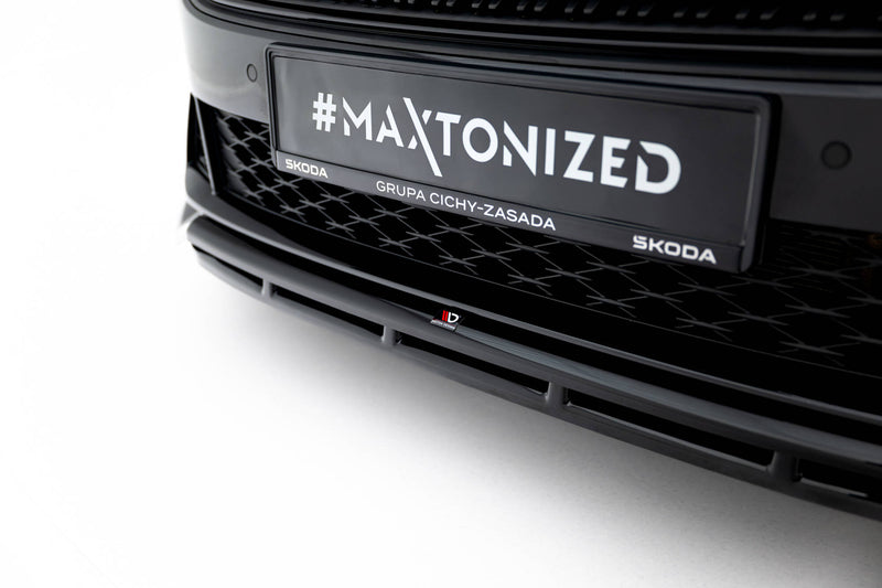 Maxton Design Front Diffusor V.1 Skoda Octavia RS Liftback / Combi Mk4 Facelift
