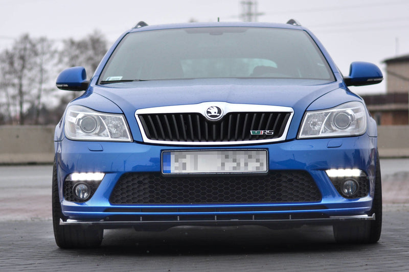 Maxton Design Front Diffuser V.1 Skoda Octavia RS Mk2 FL