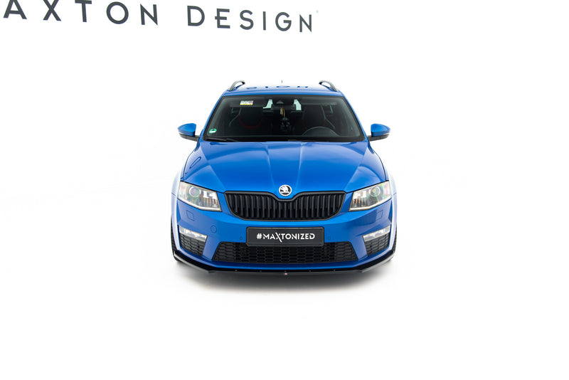 Maxton Design Front Diffuser V.1 Skoda Octavia RS Mk3