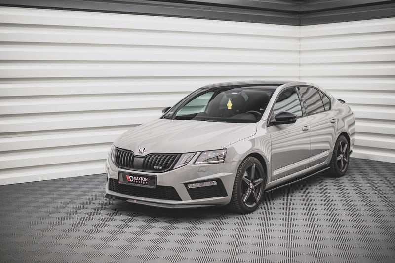 Maxton Design Front Diffusor V.1 Skoda Octavia RS Mk3 Facelift