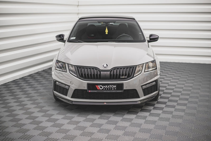 Maxton Design Front Diffusor V.1 Skoda Octavia RS Mk3 Facelift