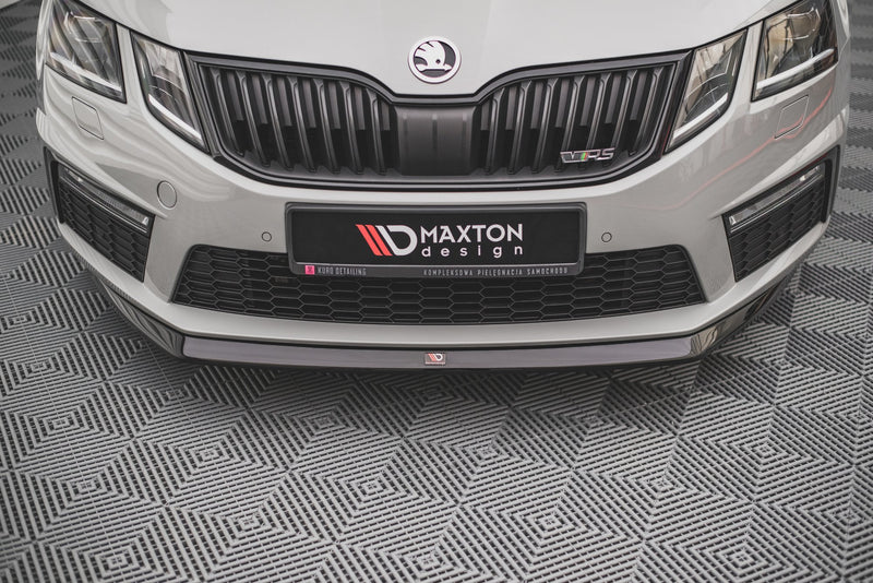 Maxton Design Front Diffusor V.1 Skoda Octavia RS Mk3 Facelift