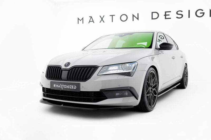 Maxton Design Front Diffuser V.1 Skoda Superb Liftback / Combi Mk3