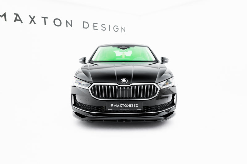 Maxton Design Front Diffusor V.1 Skoda Superb Mk4