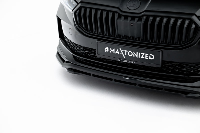Maxton Design Front Diffusor V.1 Skoda Superb Sportline Mk4