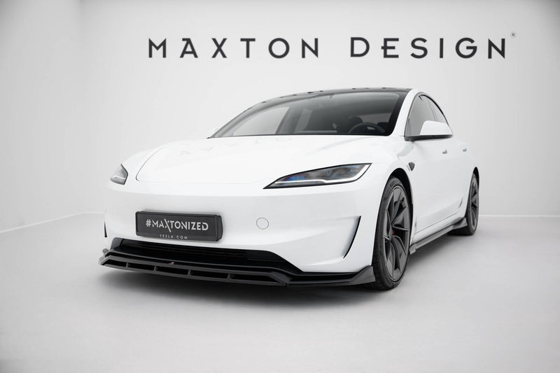 Maxton Design Front Diffusor V.1 Tesla Model 3 Performance Mk1 Facelift