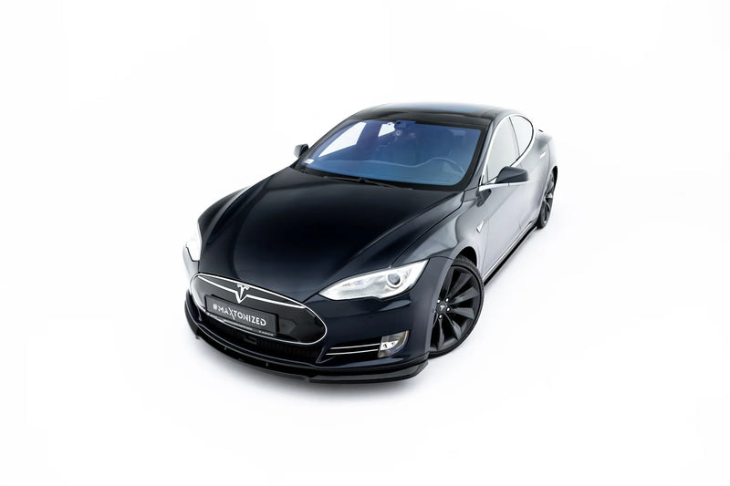 Maxton Design Front Diffusor V.1 Tesla Model S Mk1