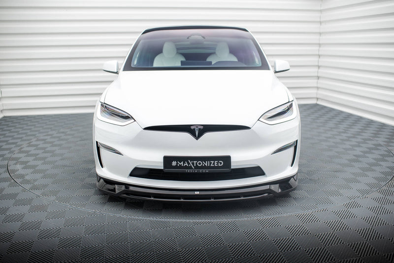 Maxton Design Front Diffusor V.1 Tesla Model X Mk1 Facelift