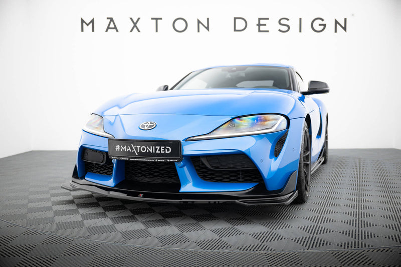 Maxton Design Splitter / Front Splitter V.1 Toyota Supra Mk5