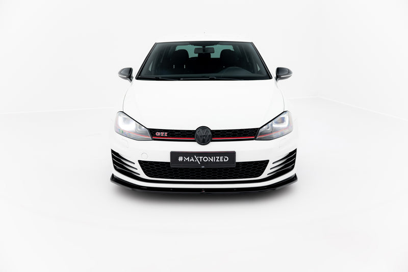 Maxton Design Front Diffuser V.1 VW Golf 7 GTI