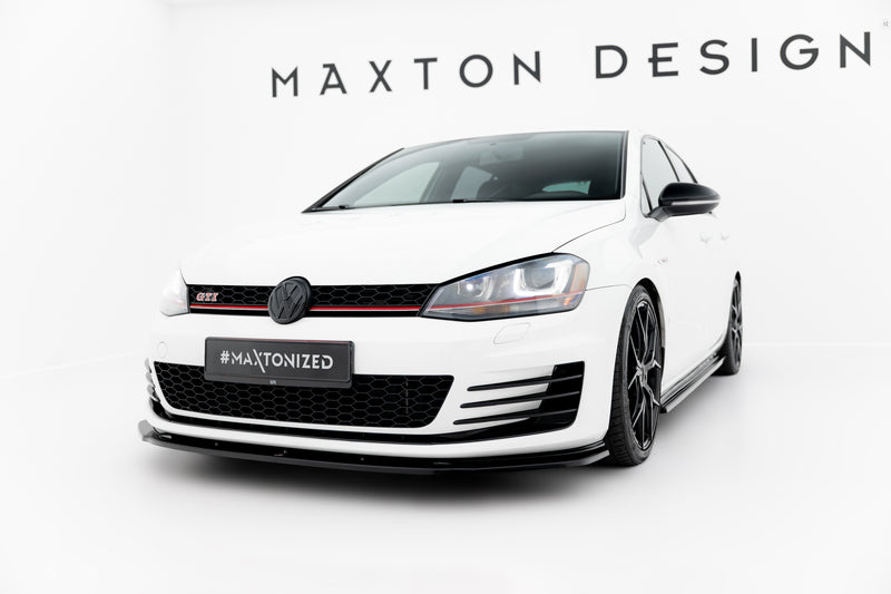 Maxton Design Front Diffuser V.1 VW Golf 7 GTI