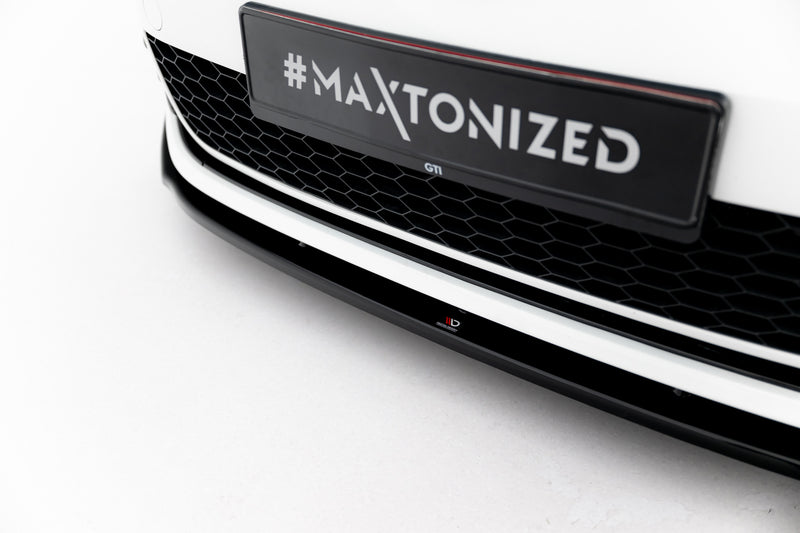Maxton Design Front Diffuser V.1 VW Golf 7 GTI