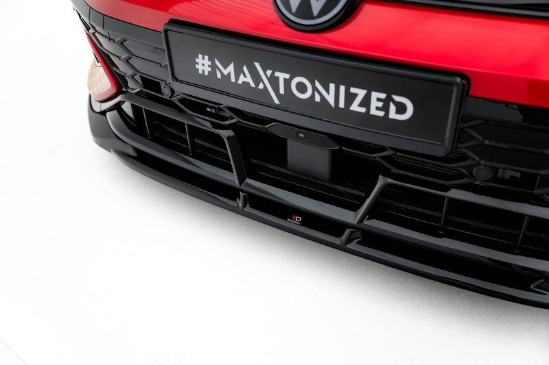 Maxton Design Front Diffusor V.1 Volkswagen Golf GTI Clubsport Mk8 Facelift