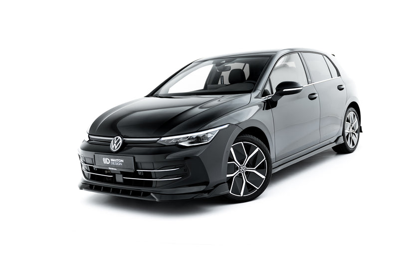 Maxton Design Front Diffusor V.1 Volkswagen Golf Hatchback Mk8 Facelift