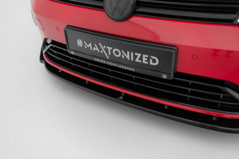 Maxton Design Front Diffuser V.1 Volkswagen Golf R / R-Line Mk7 Facelift