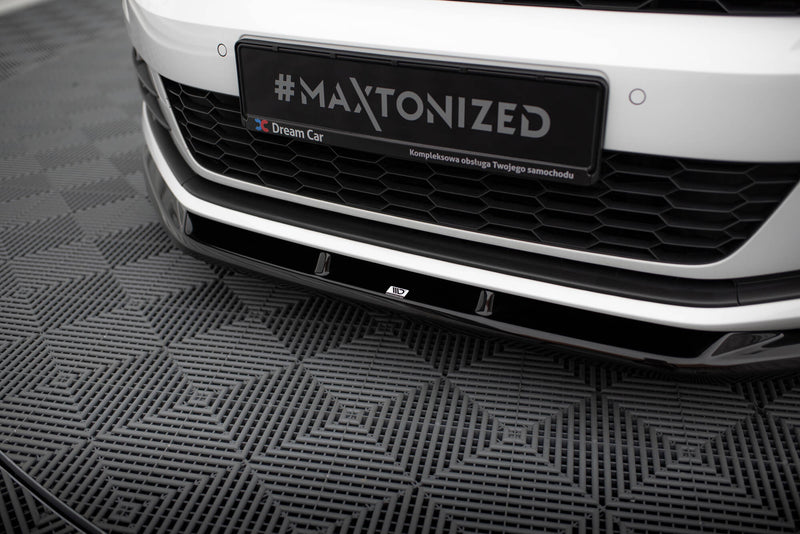 Maxton Design Front Diffuser V.1 Volkswagen Scirocco Mk3 Facelift