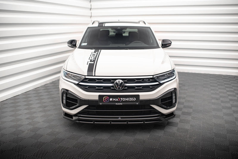 Maxton Design Front Diffusor V.1 Volkswagen T-Roc R / R-Line Mk1 Facelift