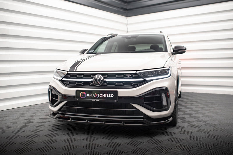 Maxton Design Front Diffusor V.1 Volkswagen T-Roc R / R-Line Mk1 Facelift