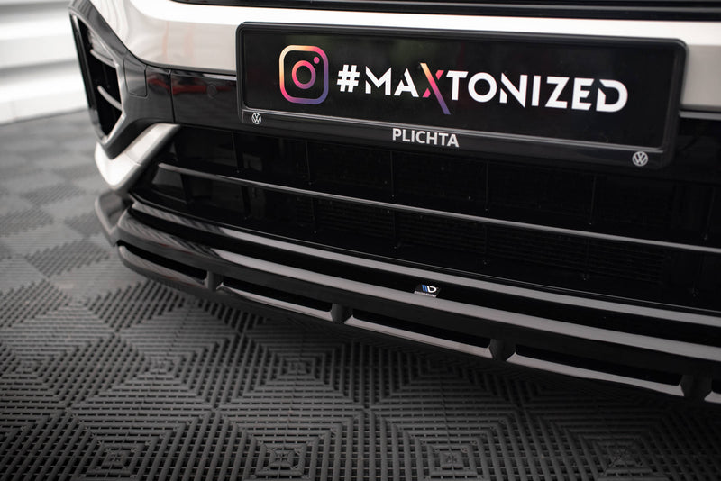 Maxton Design Front Diffusor V.1 Volkswagen T-Roc R / R-Line Mk1 Facelift