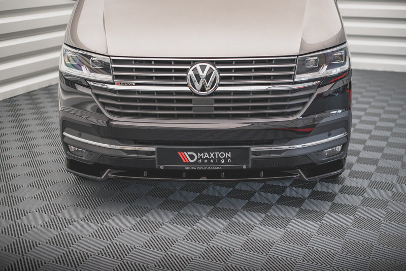 Maxton Design Front Diffuser V.1 Volkswagen T6 Facelift