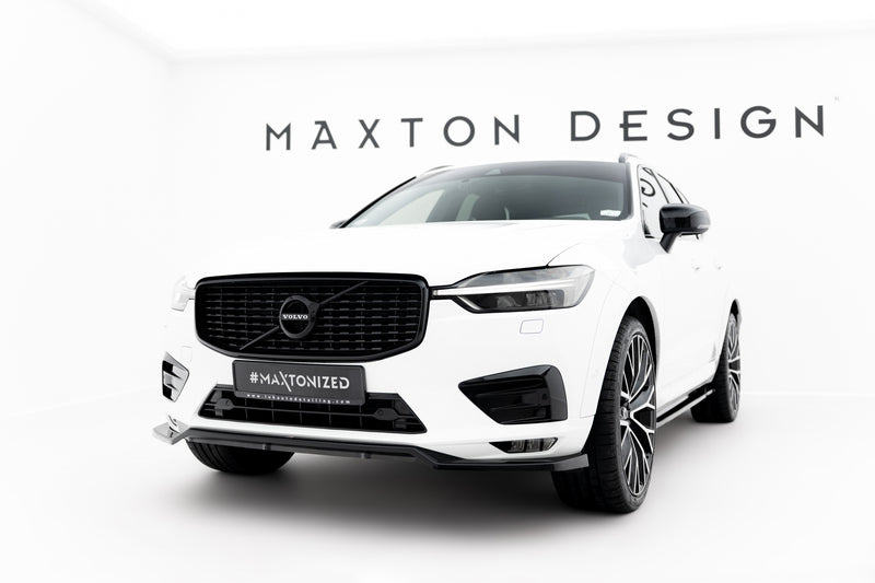 Maxton Design Front Diffuser V.1 Volvo XC60 Mk2 R-Design