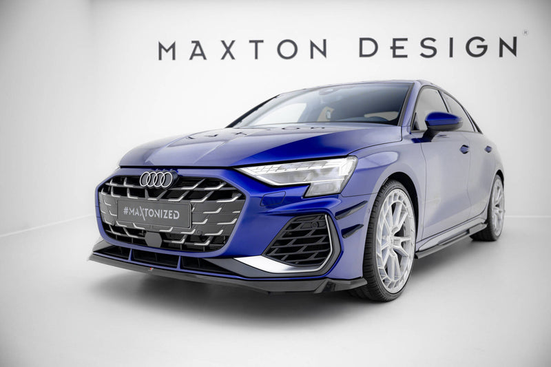 Maxton Design Front Diffusor V.1 Audi A3 S-Line Sedan / S3 Sedan 8Y Facelift