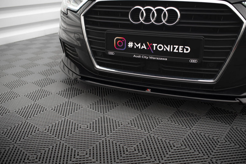 Maxton Design Front Diffusor V.2 Audi A3 Sportback 8V Facelift