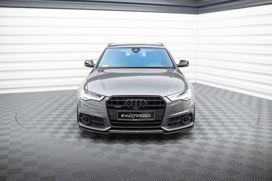 Maxton Design Front Diffusor V.2 Audi A6 / A6 C7 S-line/ S6 C7 Facelift