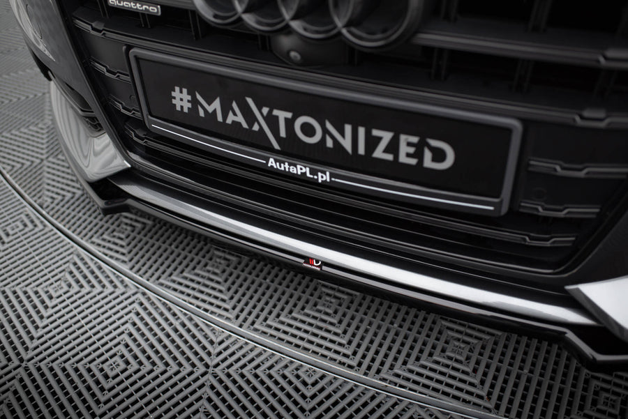 Maxton Design Front Diffusor V.2 Audi A6 / A6 C7 S-line/ S6 C7 Facelift