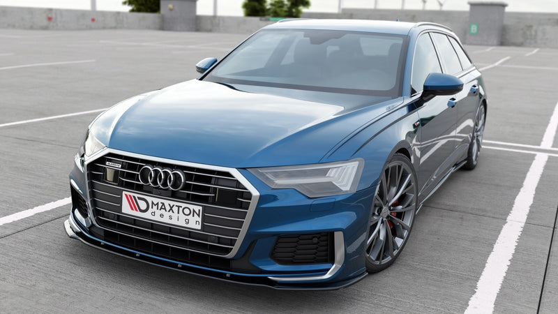 Maxton Design Front Diffuser V.2 Audi A6 S-Line / S6 C8 / C8 Facelift