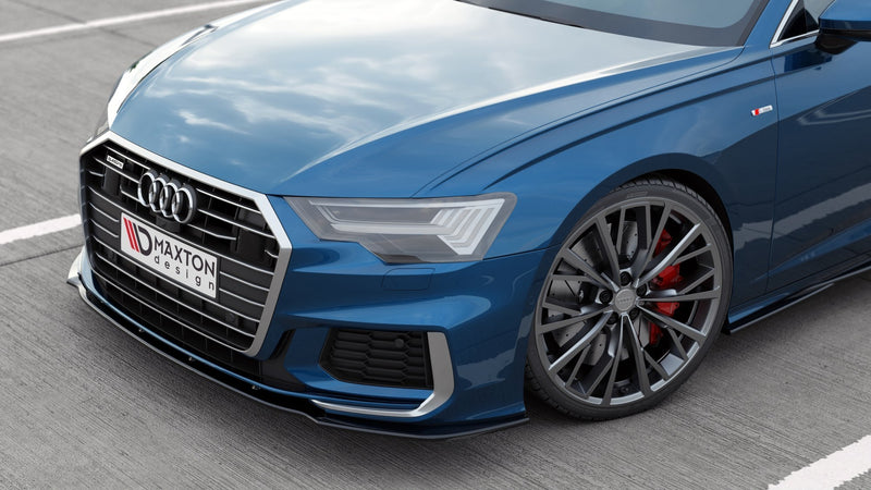 Maxton Design Front Diffuser V.2 Audi A6 S-Line / S6 C8 / C8 Facelift