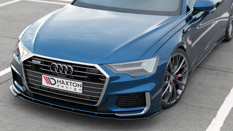 Maxton Design Front Diffuser V.2 Audi A6 S-Line / S6 C8 / C8 Facelift