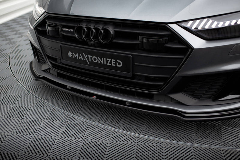 Maxton Design Front Diffuser V.2 Audi A7 S-Line C8 / S7 C8 / C8 Facelift / S7 Facelift
