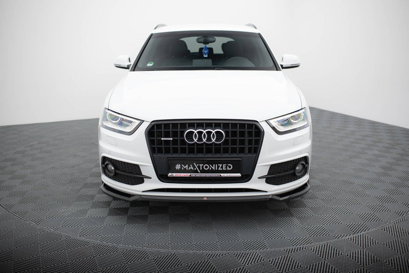 Maxton Design Front Diffuser V.2 Audi Q3 S-line 8U