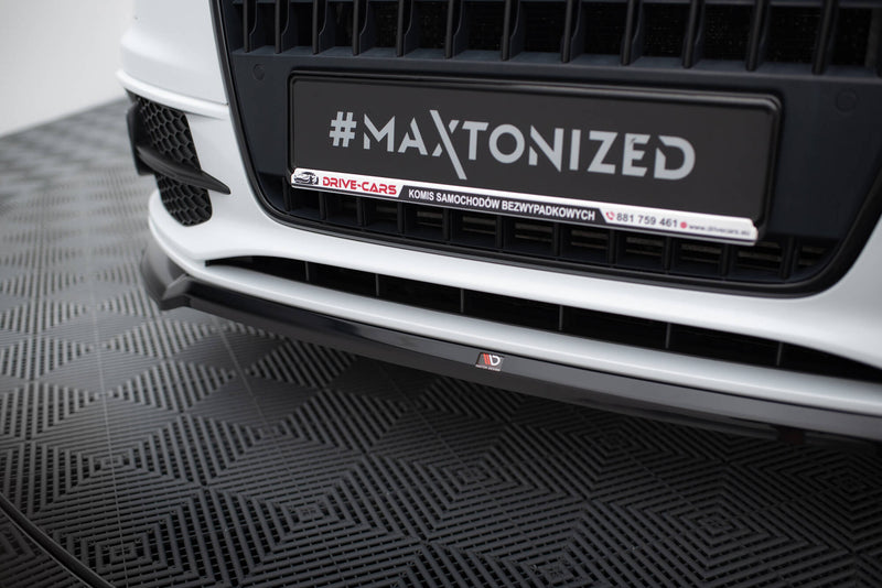 Maxton Design Front Diffuser V.2 Audi Q3 S-line 8U