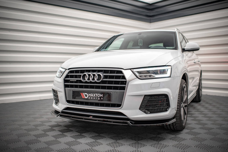 Maxton Design Front Diffusor V.2 Audi Q3 Sport 8U Facelift