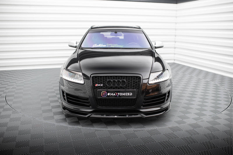 Maxton Design Front Diffusor V.2 Audi RS6 Avant C6