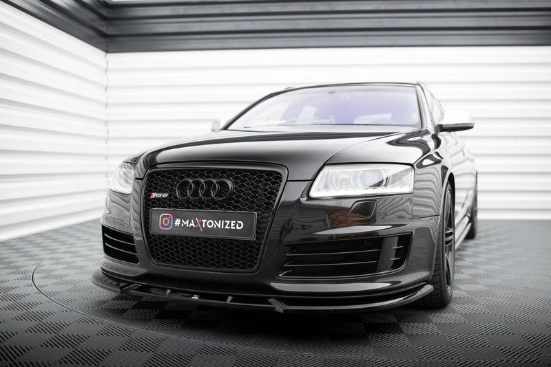 Maxton Design Front Diffusor V.2 Audi RS6 Avant C6