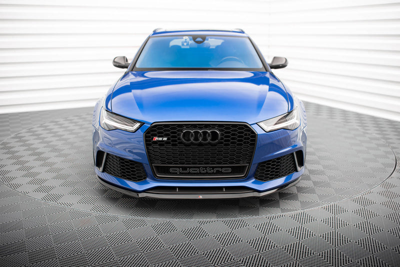 Maxton Design Front Diffusor V.2 Audi RS6 C7 / C7 Facelift