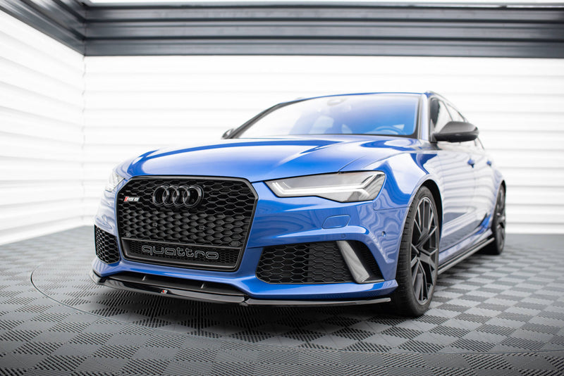 Maxton Design Front Diffusor V.2 Audi RS6 C7 / C7 Facelift