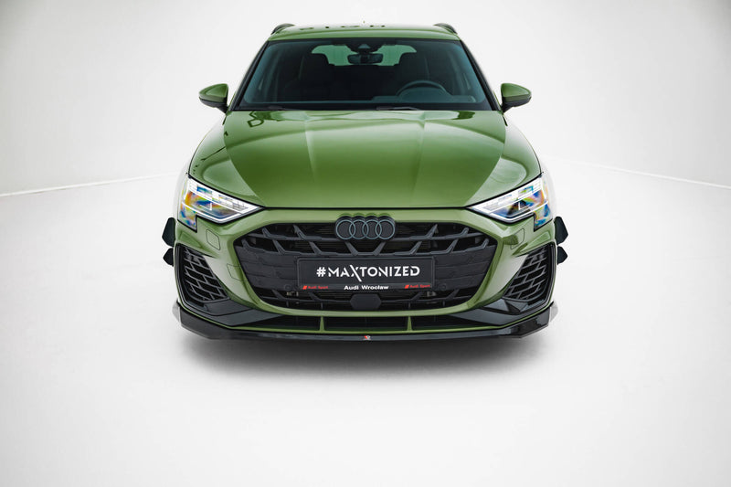 Maxton Design Front Diffusor V.2 Audi S3 Sportback / A3 S-line Sportback  8Y Facelift