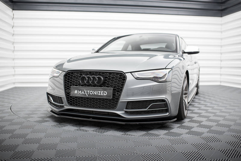 Maxton Design Front Diffusor V.2 Audi S5 / A5 S-Line 8T FL