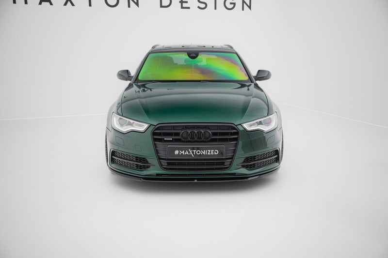 Maxton Design Front Diffusor V.2 Audi S6 / A6 S-Line C7